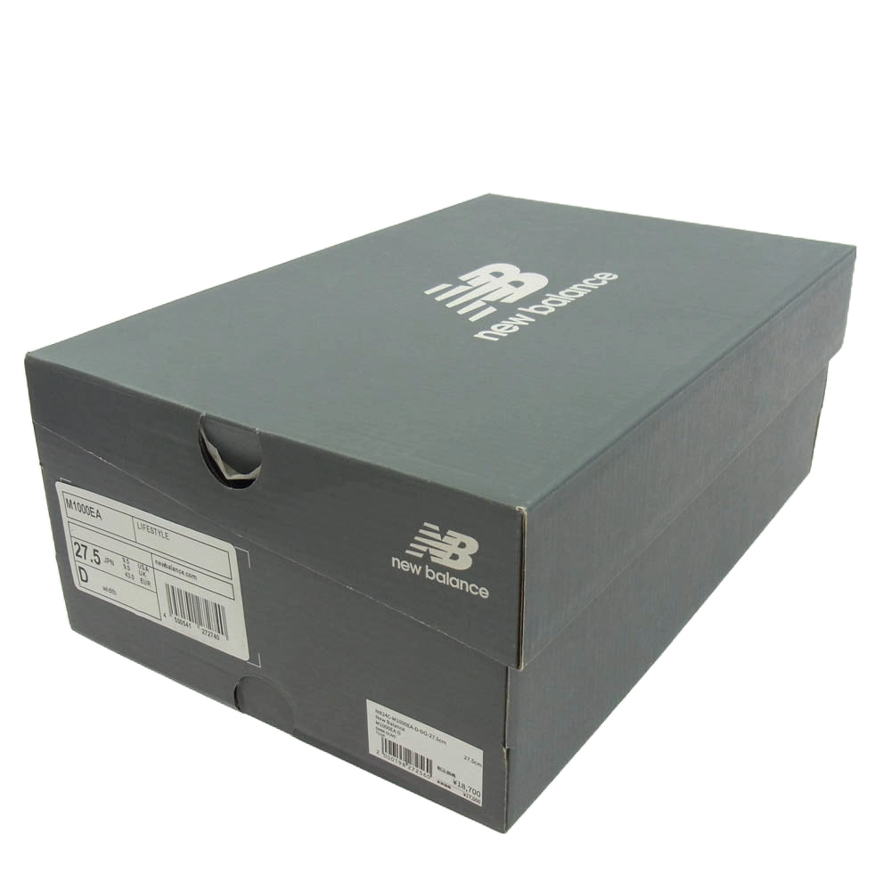 NEW BALANCE ニューバランス M1000EA DARK OLIVE ダーク オリーブ ローカット スニーカー カーキ系 27.5cm【極上美品】【中古】