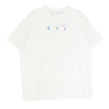 OFF-WHITE オフホワイト OMAA038S21JER013 Liquid Mirko Over Tee バック プリント フォト オーバー Tシャツ ホワイト系 XXS【中古】