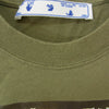 OFF-WHITE オフホワイト OMAA038F21JER005 フォト プリント 半袖 Tシャツ カーキ系 XS【中古】