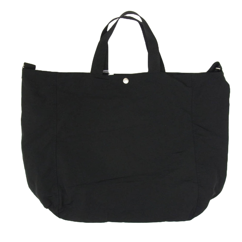 COMME des GARCONS HOMME コムデギャルソンオム 25SS HO-K 292 Tote Bag 2WAY 綿ナイロン グログランバッグ ショルダーバッグ トートバッグ ブラック系【新古品】【未使用】【中古】