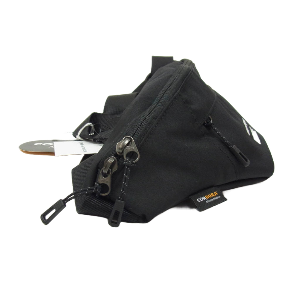 COMME des GARCONS HOMME コムデギャルソンオム 25SS HO-K 291 Polyester Cordura Waist Bag エステルコーデュラ ボディバッグ ウエストポーチ ブラック系【新古品】【未使用】【中古】