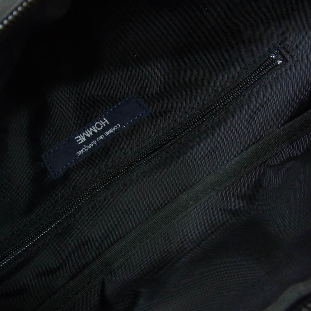 COMME des GARCONS HOMME コムデギャルソンオム 25SS HO-K 291 Polyester Cordura Waist Bag エステルコーデュラ ボディバッグ ウエストポーチ ブラック系【新古品】【未使用】【中古】