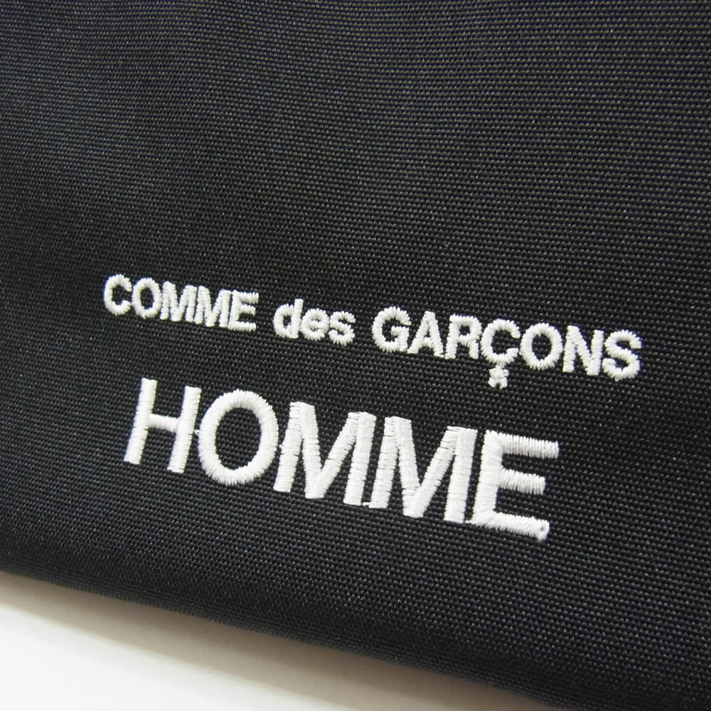 COMME des GARCONS HOMME コムデギャルソンオム 25SS HO-K 291 Polyester Cordura Waist Bag エステルコーデュラ ボディバッグ ウエストポーチ ブラック系【新古品】【未使用】【中古】