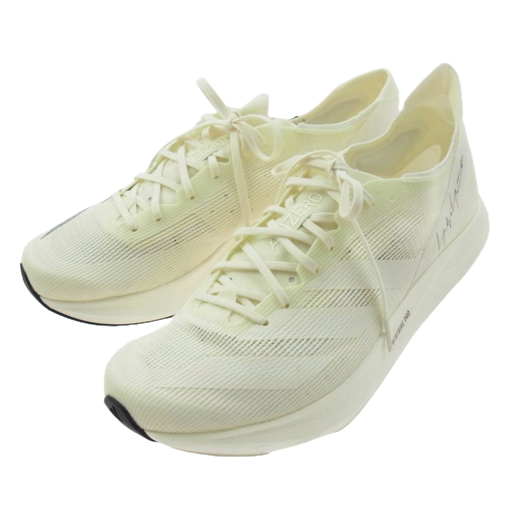 Y-3 Yohji Yamamoto ワイスリー ヨウジヤマモト 24AW IF1972 adidas アディダス Takumi Sen 10 M タクミ セン ローカットスニーカー オフホワイト系 27.5cm【極上美品】【中古】