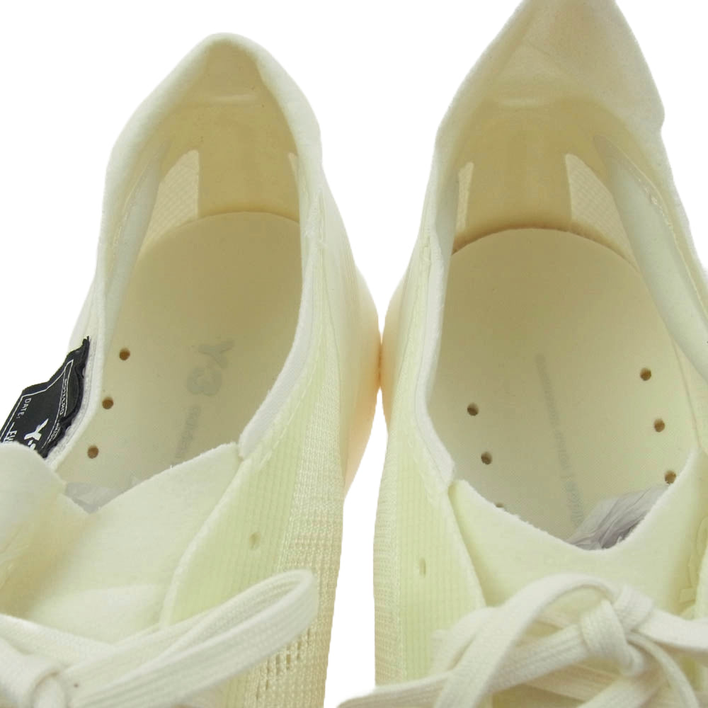 Y-3 Yohji Yamamoto ワイスリー ヨウジヤマモト 24AW IF1972 adidas アディダス Takumi Sen 10 M タクミ セン ローカットスニーカー オフホワイト系 27.5cm【極上美品】【中古】