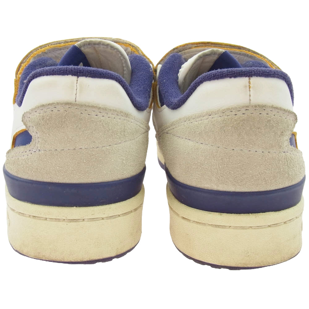 adidas アディダス GW2009 FORUM 84 LOW OFF WHITE COLLEGE PURPLE CREAM WHITE フォーラム84 ローカット スニーカー ホワイト系 パープル系 26cm【中古】