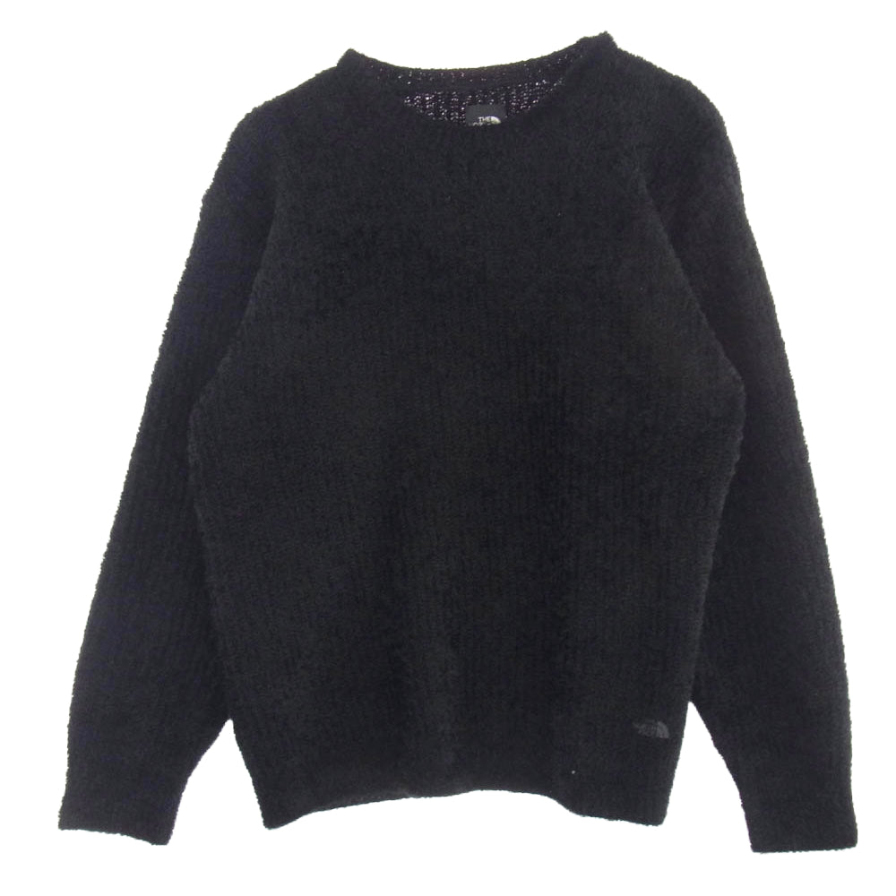 THE NORTH FACE ノースフェイス NT92460 Alternative Feather CREW オルタナティブ フェザー クルー ニット ブラック系 L【中古】
