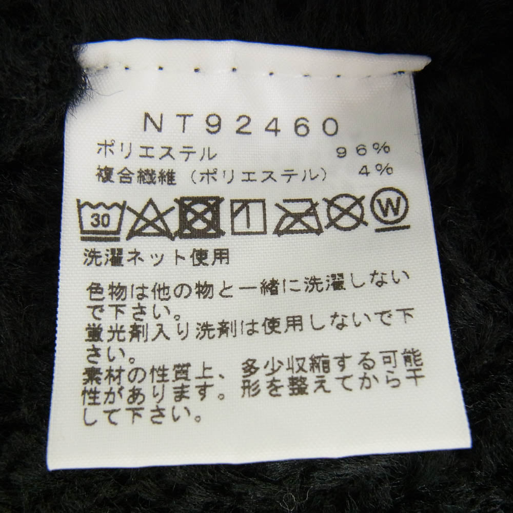 THE NORTH FACE ノースフェイス NT92460 Alternative Feather CREW オルタナティブ フェザー クルー ニット ブラック系 L【中古】