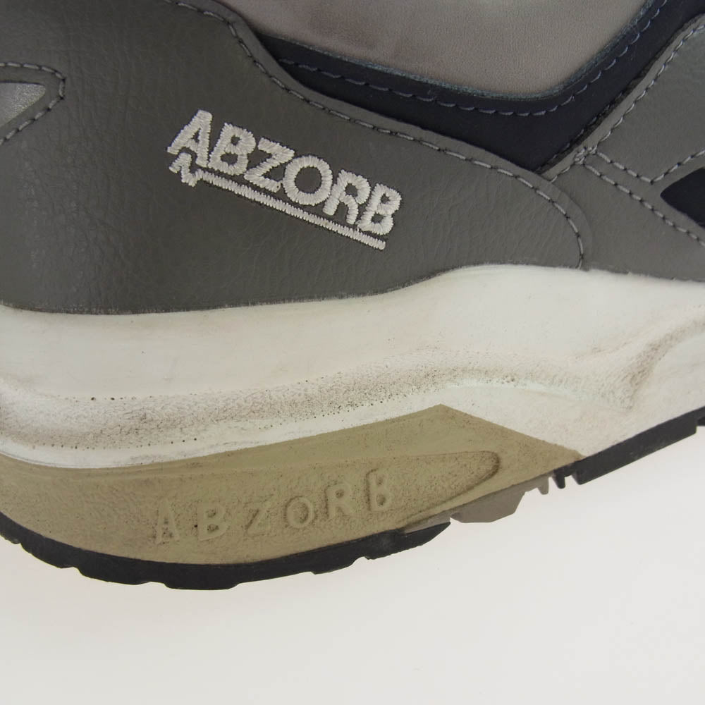 NEW BALANCE ニューバランス CM1600LG 1600 レザー メッシュ スニーカー グレー系 27cm【中古】