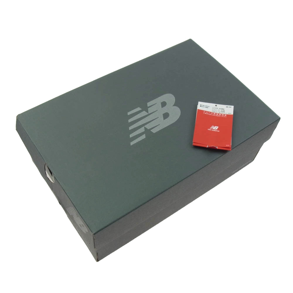 NEW BALANCE ニューバランス CM1600LG 1600 レザー メッシュ スニーカー グレー系 27cm【中古】