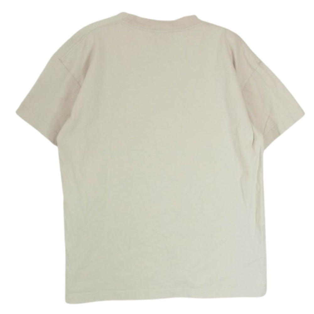 BALENCIAGA バレンシアガ 20SS 612965 TIV54 NEW COPYRIGHT TEE ロゴプリント Tシャツ 半袖カットソー ベージュ系 XS【中古】