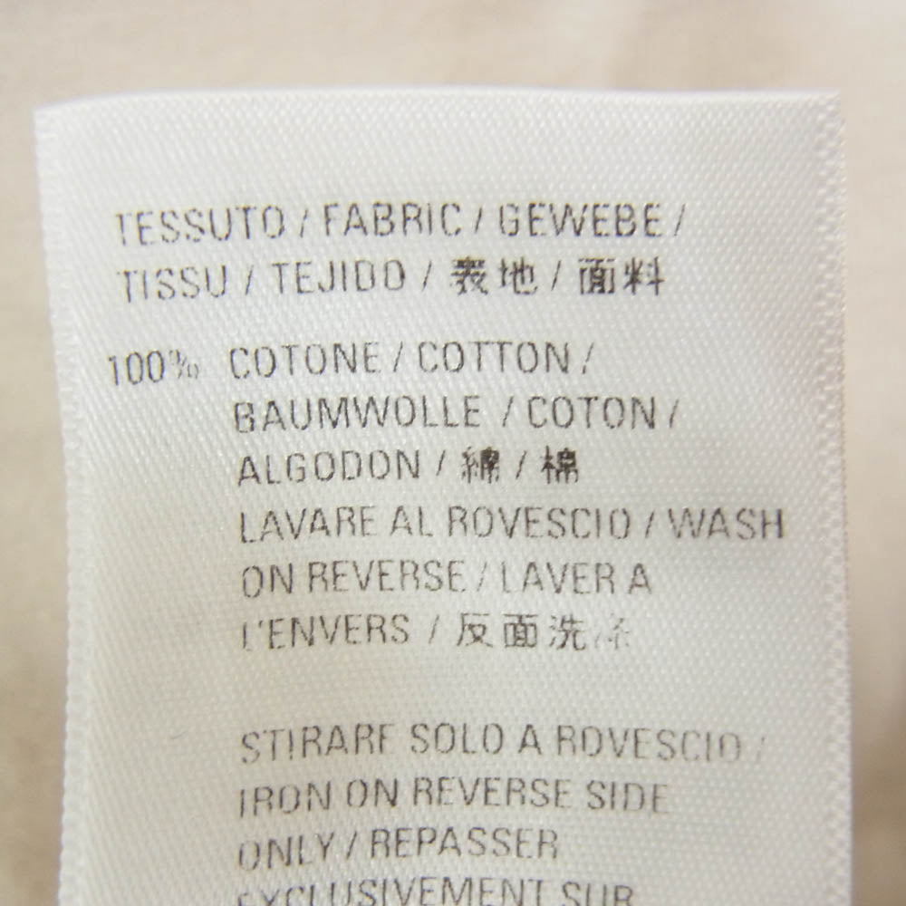 BALENCIAGA バレンシアガ 20SS 612965 TIV54 NEW COPYRIGHT TEE ロゴプリント Tシャツ 半袖カットソー ベージュ系 XS【中古】