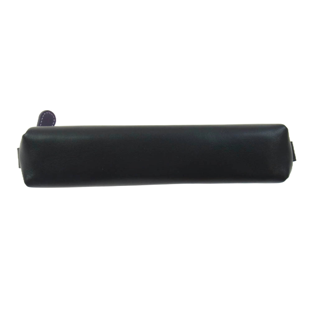 Ettinger エッティンガー ST046ALJ ZIP PEN CASE スターリングコレクション ペンケース　パープル ブラック系【極上美品】【中古】