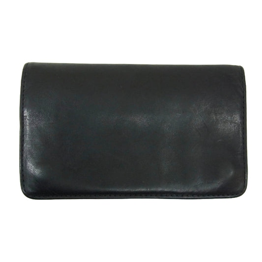 WACKO MARIA ワコマリア × PORTER ポーター TYPE-1 WALLET レザー トラッカー ウォレット ブラック系【中古】