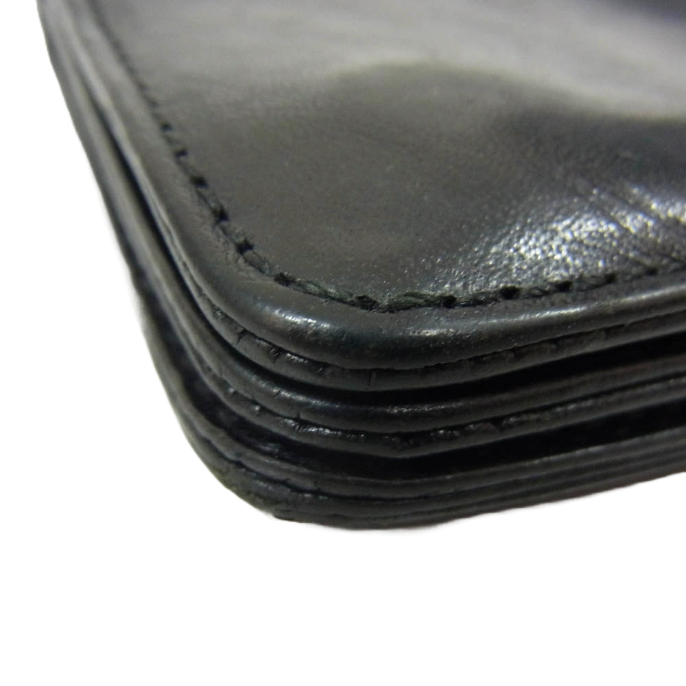WACKO MARIA ワコマリア × PORTER ポーター TYPE-1 WALLET レザー トラッカー ウォレット ブラック系【中古】
