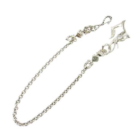 GALCIA ガルシア スワローズ ダイス ウォレットチェーン シルバー系【中古】