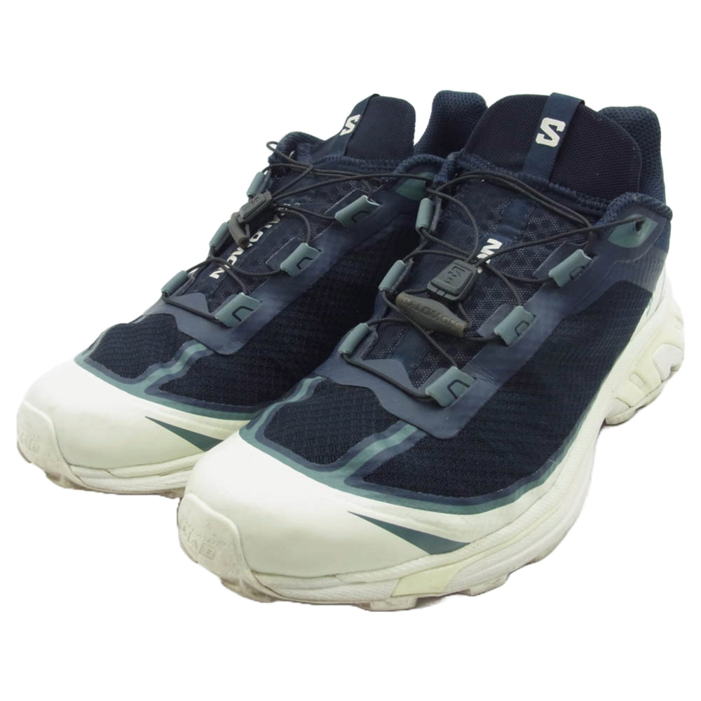 salomon サロモン 471510 XT-6 FT スニーカー ネイビー系 28.5cm【中古】