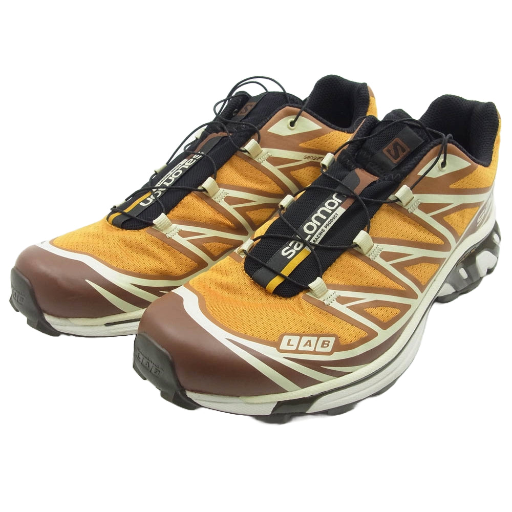 salomon サロモン 474243 XT-6 FORAGING END CLOTHING スニーカー ブラウン系 28.5cm【中古】