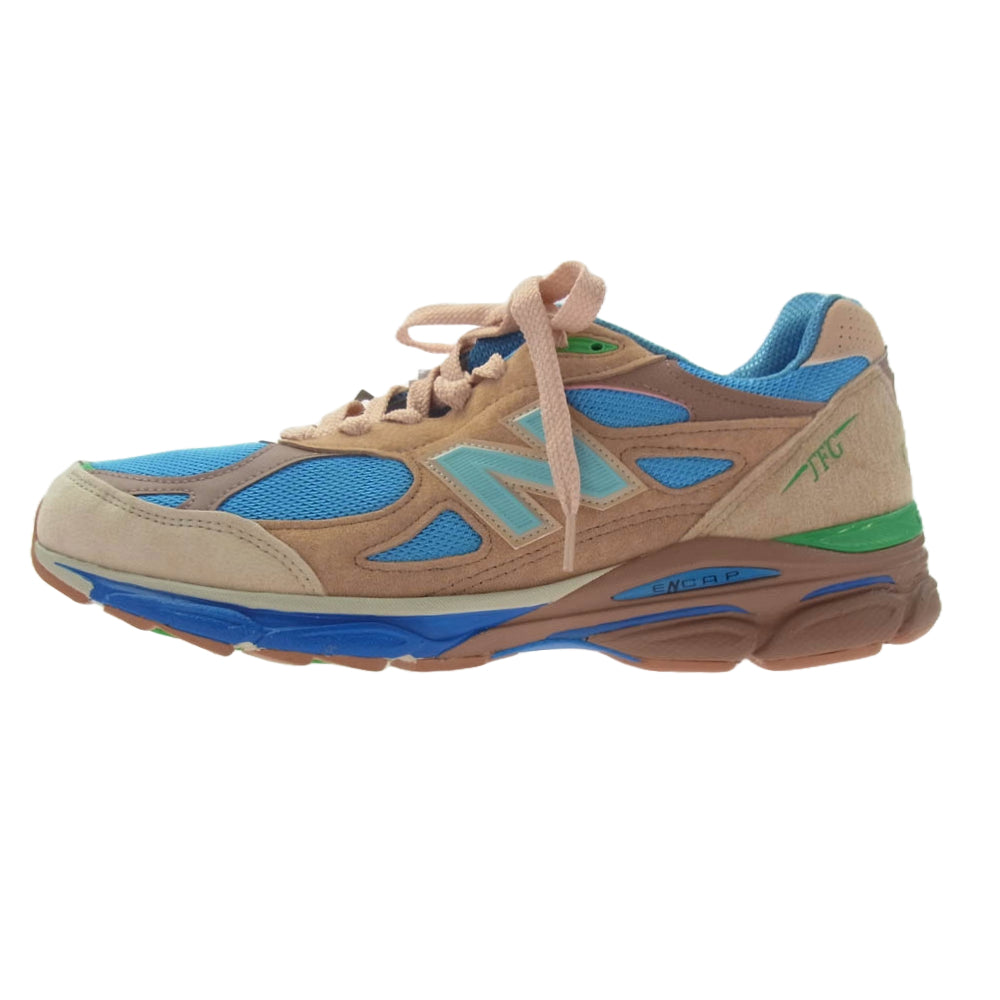 NEW BALANCE ニューバランス × JOE FRESHGOODS ジョー フレッシュグッズ M990JG3 990V3 OUTSIDE CLOTHES アウトサイドクローズ ローカット スニーカー マルチカラー系 30cm【新古品】【未使用】【中古】
