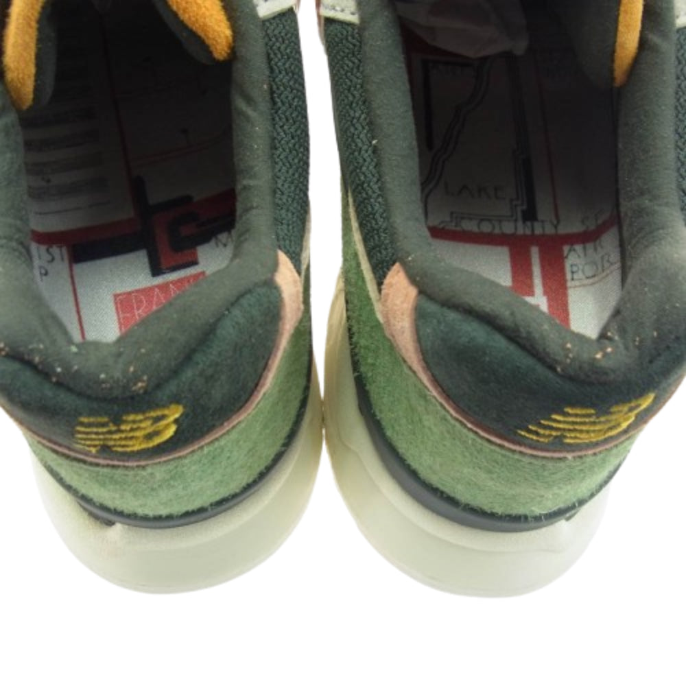 NEW BALANCE ニューバランス × KITH キス U998KT1 Ronnie Fieg and the Frank Lloyd Wright Foundation 998 Aloe Wash Apricot Buff ロニー ファイグ アンド ザ フランク ロイド ライト ファウンデーション アロエウォッシュ アプリコットバフ ローカット スニーカー マルチカラー系 30cm【新古品】【未使用】【中古】