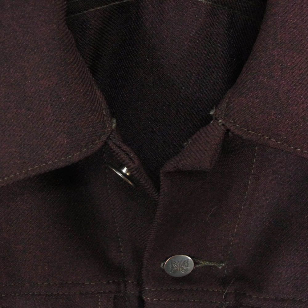 Needles ニードルス sportswear 3rd TYPE トラッカー ジャケット パピヨンボタン パープル系 M【中古】