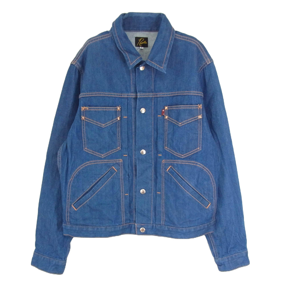 Needles ニードルス Penny Jean Jacket デニムジャケット インディゴブルー系 S【中古】