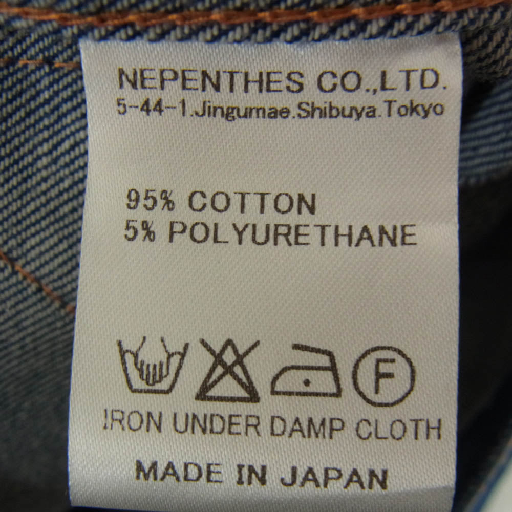 Needles ニードルス Penny Jean Jacket デニムジャケット インディゴブルー系 S【中古】