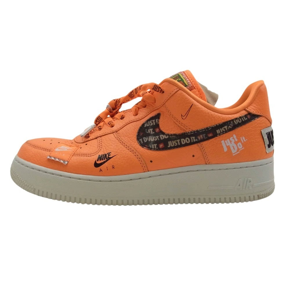 NIKE ナイキ AR7719-800 Air Force 1 Low Just Do It Pack Total Orange エアフォース1 ロー ジャスト ドゥ イット パック スニーカー オレンジ系 27cm【中古】