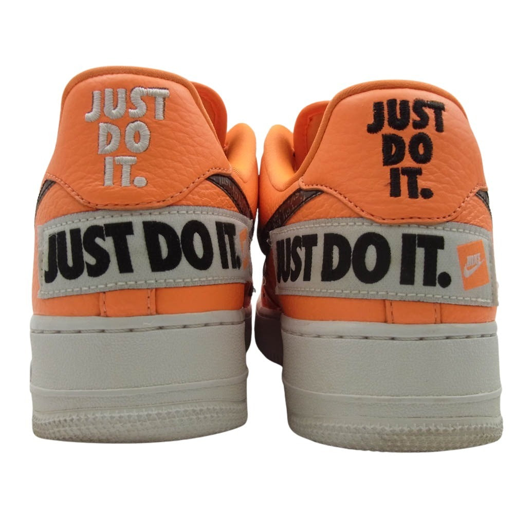 NIKE ナイキ AR7719-800 Air Force 1 Low Just Do It Pack Total Orange エアフォース1 ロー ジャスト ドゥ イット パック スニーカー オレンジ系 27cm【中古】