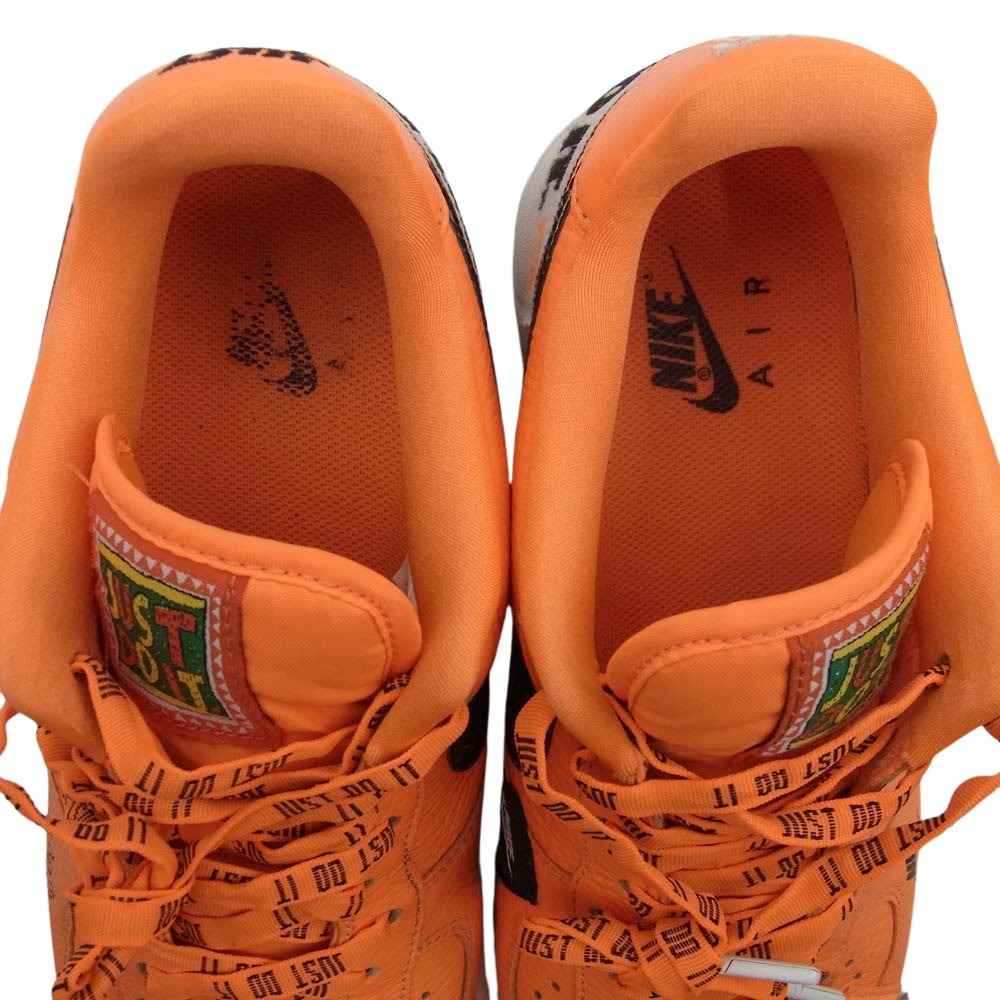 NIKE ナイキ AR7719-800 Air Force 1 Low Just Do It Pack Total Orange エアフォース1 ロー ジャスト ドゥ イット パック スニーカー オレンジ系 27cm【中古】