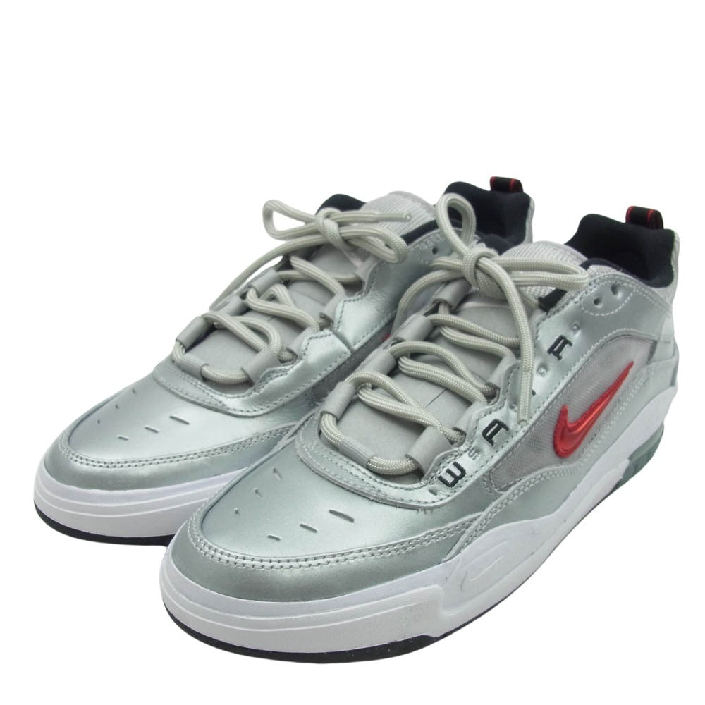NIKE ナイキ HF3062-001 Air Max Ishod Premium Metallic Silver エアマックス イショッド プレミアム スニーカー シルバー系 27.5cm【新古品】【未使用】【中古】