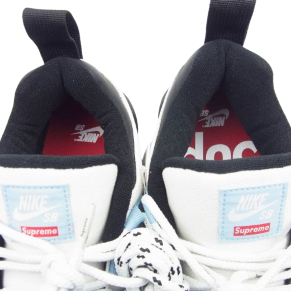 Supreme シュプリーム 24SS FQ3000-100 × Nike SB Darwin Low White ナイキ SB ダーウィン ロー スニーカー 27cm【新古品】【未使用】【中古】