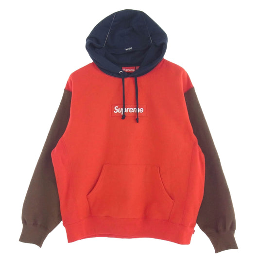 Supreme シュプリーム 24AW Box Logo Hooded Sweatshirt Multi ボックス ロゴ フーディー スウェット パーカー マルチ マルチカラー系 M【美品】【中古】