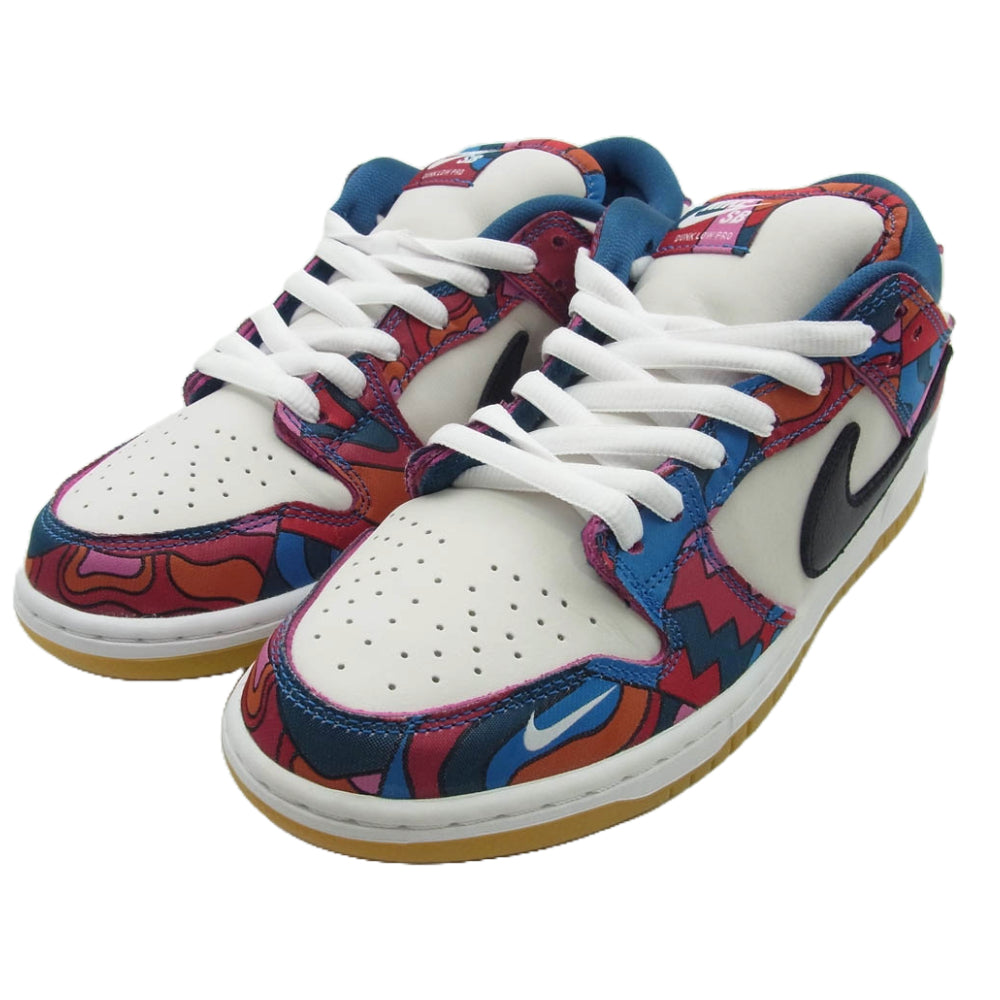 NIKE ナイキ DH7695-600 Piet Parra SB Dunk Low Pro Abstract Art ピート パーラ SB ダンク ロー プロ スニーカー 27cm【極上美品】【中古】