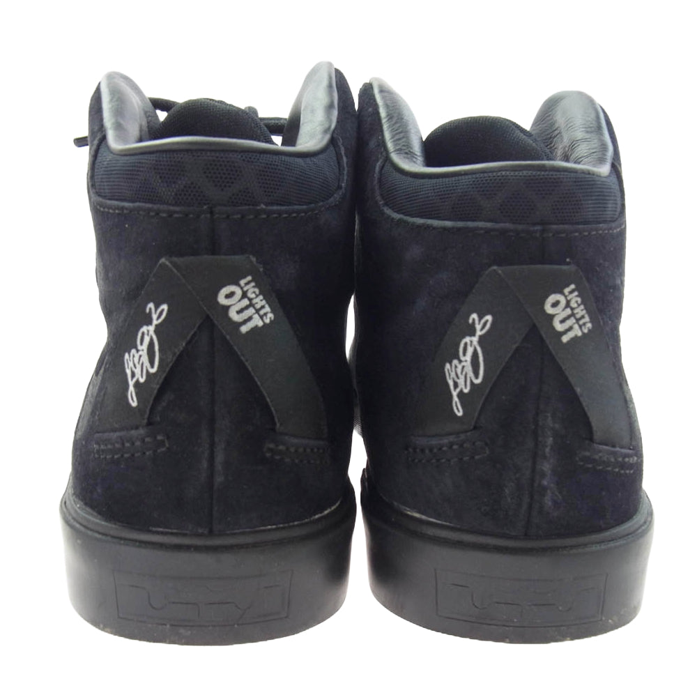NIKE ナイキ 716417-002 LeBron 12 NSW Lights Out Black レブロン ライト アウト ブラック スニーカー ブラック系 28cm【中古】