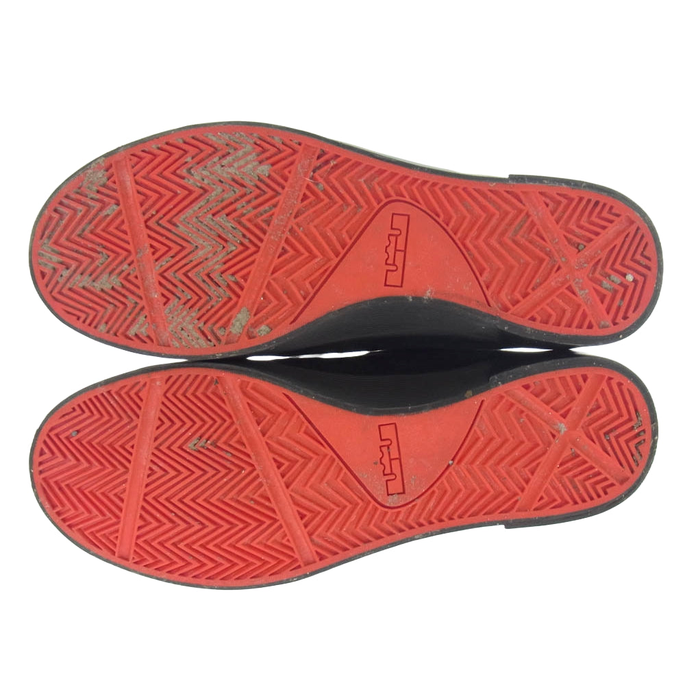 NIKE ナイキ 716417-002 LeBron 12 NSW Lights Out Black レブロン ライト アウト ブラック スニーカー ブラック系 28cm【中古】