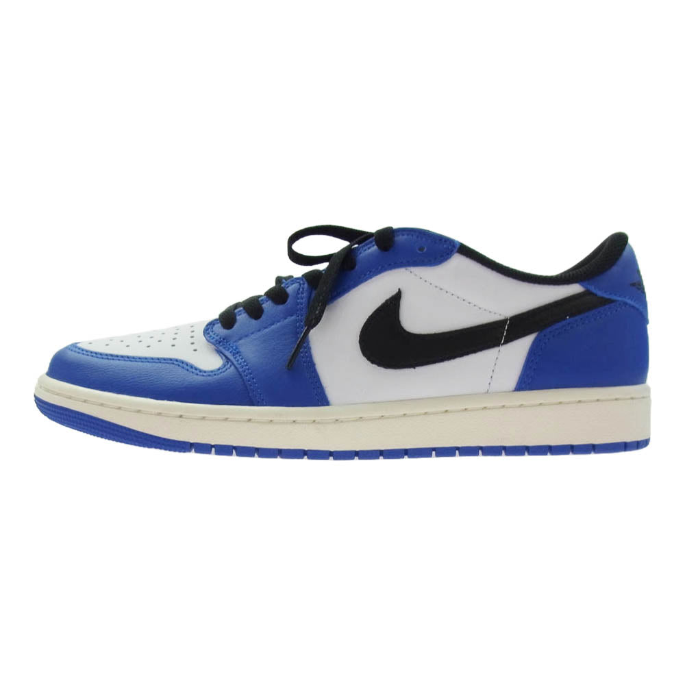 NIKE ナイキ CZ0790-140 AIR JORDAN 1 RETRO LOW OG エアジョーダン 1 レトロ ロー スニーカー ブラック系 ブルー系 28cm【新古品】【未使用】【中古】