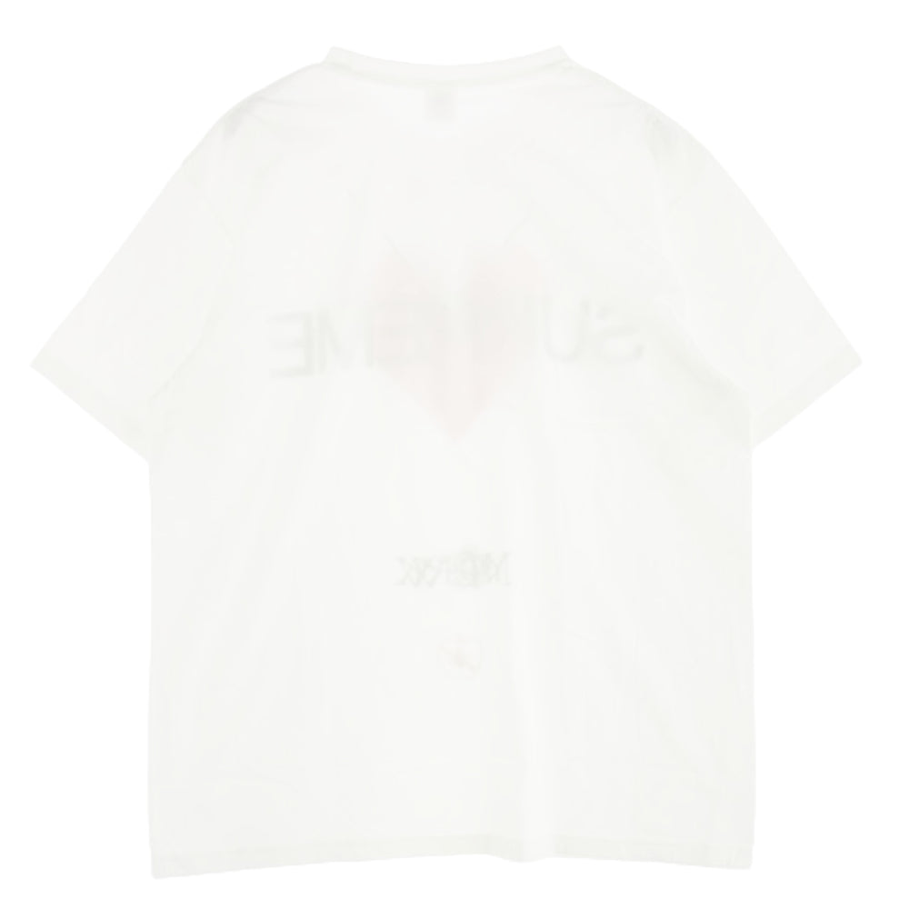Supreme シュプリーム 25SS Announcing Tee アナウシング フロントプリント Tシャツ 半袖カットソー ホワイト系 XL【新古品】【未使用】【中古】