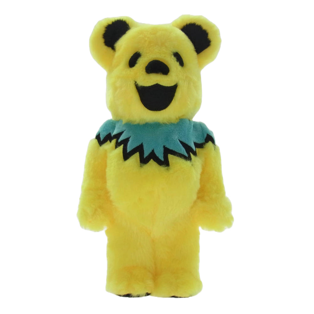 ベアブリック Grateful Dead グレイトフルデッド DANCING BEARS Ver. YELLOW 400% ダンシングベア イエロー系【新古品】【未使用】【中古】