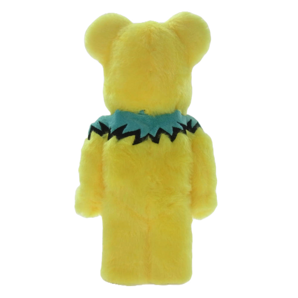 ベアブリック Grateful Dead グレイトフルデッド DANCING BEARS Ver. YELLOW 400% ダンシングベア イエロー系【新古品】【未使用】【中古】