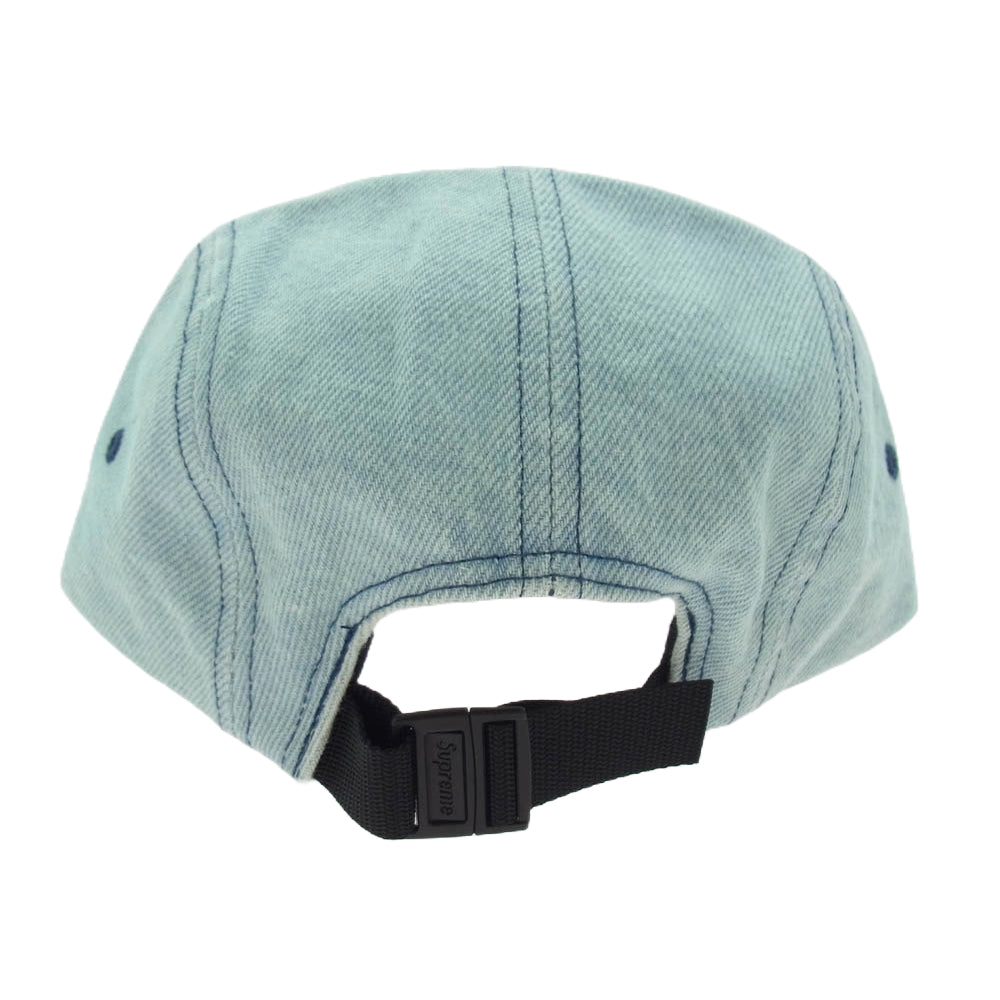 Supreme シュプリーム 25SS Denim Camp Cap Light Washed Indigo ウォッシュ加工 デニムキャップ 帽子 インディゴブルー系【新古品】【未使用】【中古】