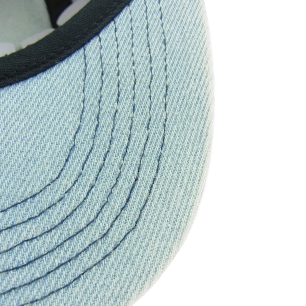 Supreme シュプリーム 25SS Denim Camp Cap Light Washed Indigo ウォッシュ加工 デニムキャップ 帽子 インディゴブルー系【新古品】【未使用】【中古】