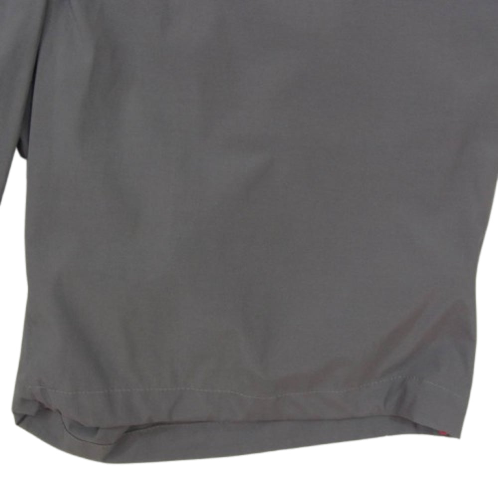 GRAPHPAPER グラフペーパー 23SS GM231-40027 Semi-Dull Poplin Track Shorts ショーツ ショートパンツ グレー系 1【美品】【中古】
