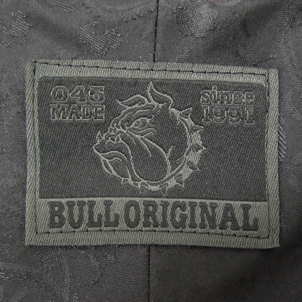 ブル オリジナル 11AW BSMG-11-FW-06 長袖 オープンカラー チェック シャツ ブラウン系 XL【中古】
