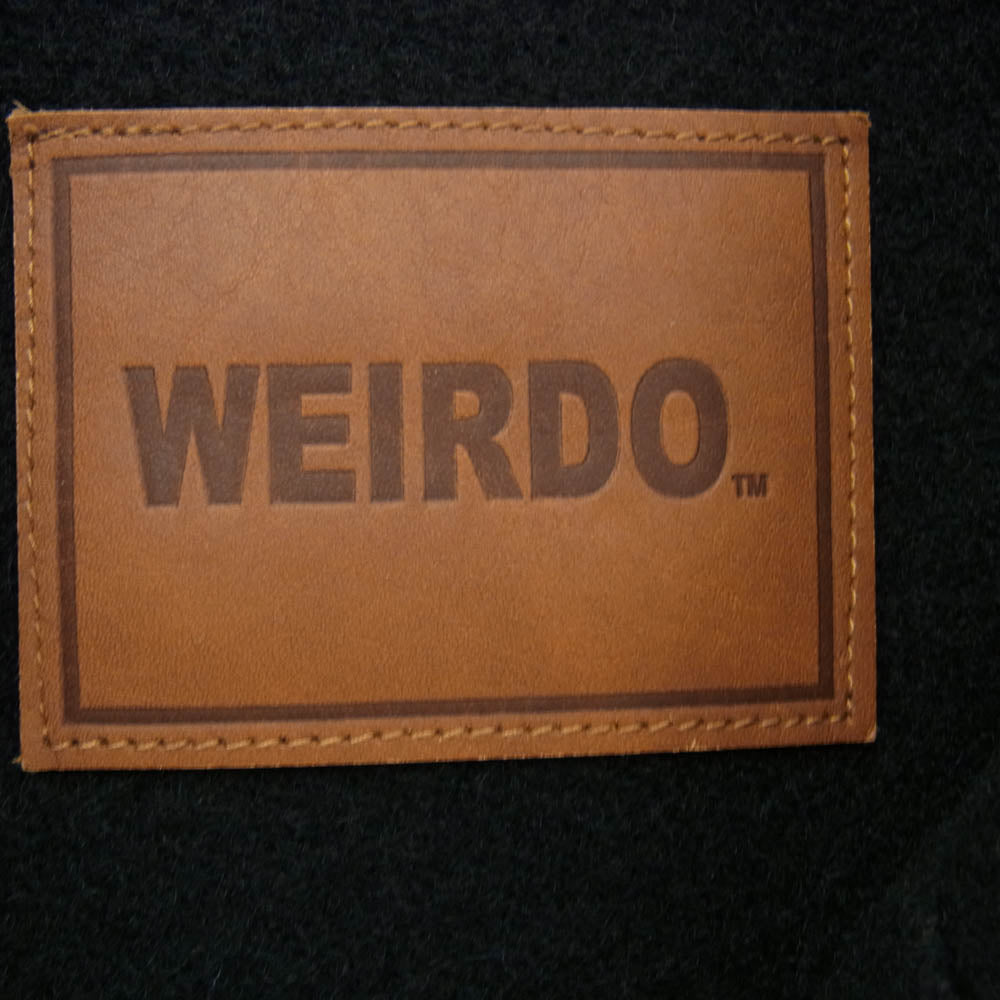 WEIRDO ウィアード 13AW WRD-13-AW-11 3B WOOL JACKET 3ボタン ウール テーラード Wワッペン ジャケット ブラック系 XL【中古】