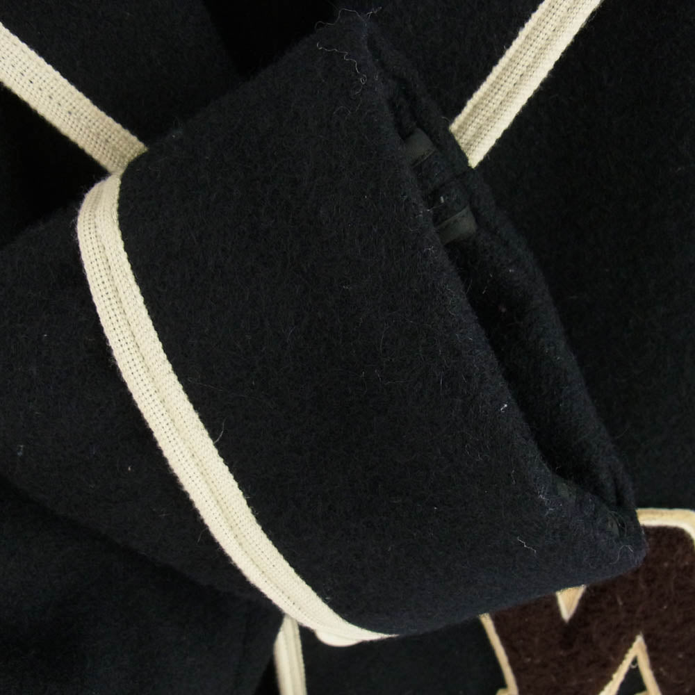 WEIRDO ウィアード 13AW WRD-13-AW-11 3B WOOL JACKET 3ボタン ウール テーラード Wワッペン ジャケット ブラック系 XL【中古】