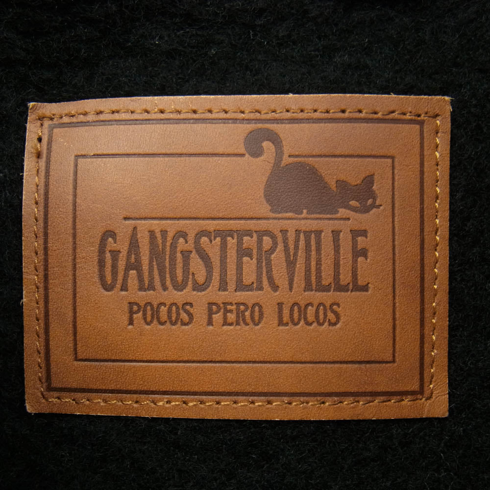 GANGSTERVILLE ギャングスタービル 13AW GSV-13-AW-08 BEACH VEST ビーチクロス ベスト ジャケット ブラック系 XL【中古】