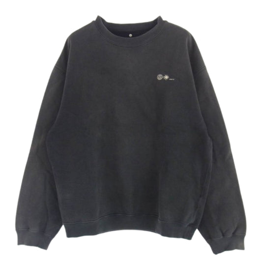 OAMC オーエーエムシー 20AW OAMR705682 FUNDAMENT Sweatshirt クルーネック スウェット チャコール系 L【中古】