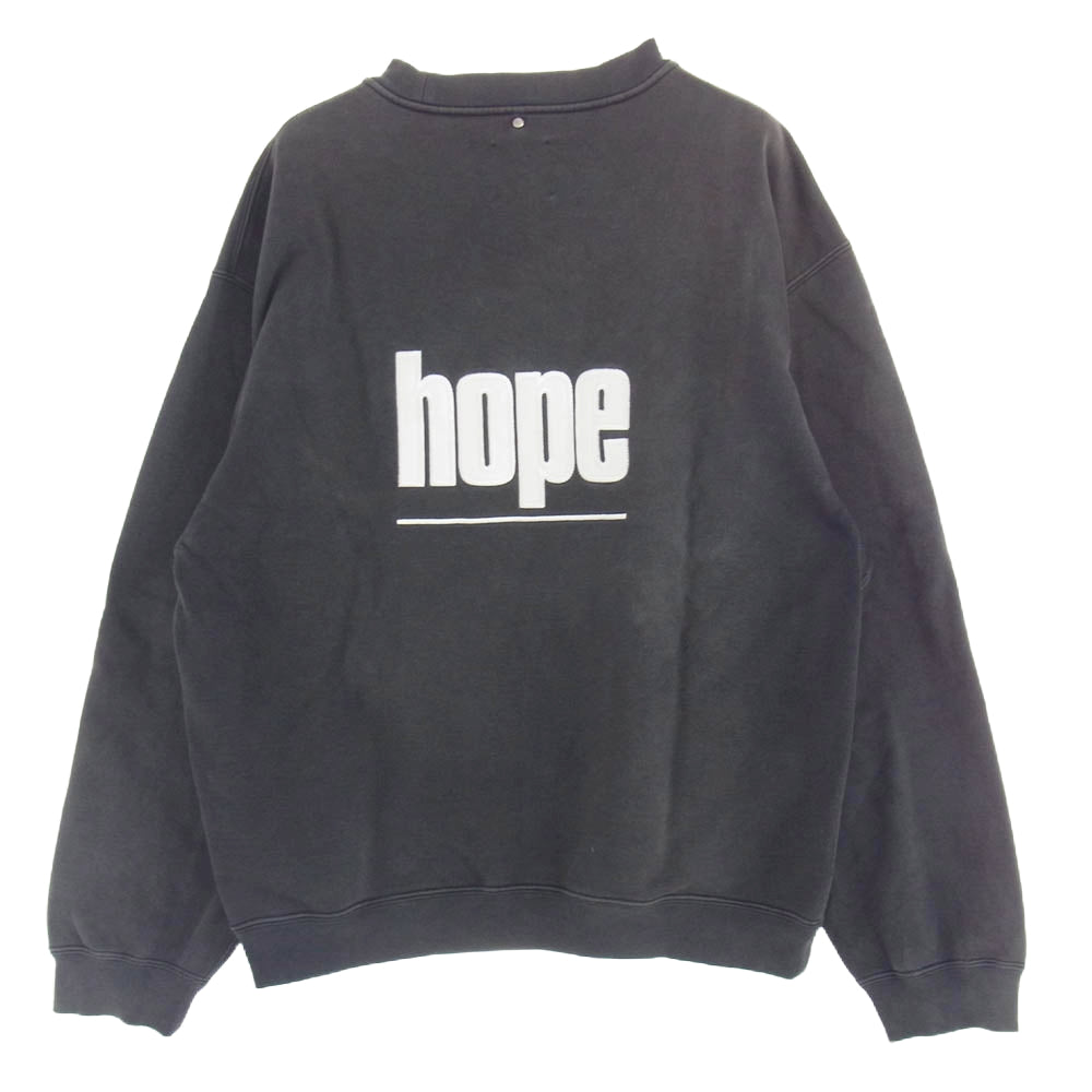 OAMC オーエーエムシー 20AW OAMR705682 FUNDAMENT Sweatshirt クルーネック スウェット チャコール系 L【中古】
