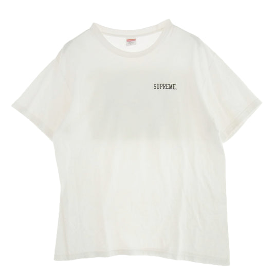 Supreme シュプリーム × AKIRA アキラ 17AW Pill Tee バックプリント Tシャツ ホワイト系 L【中古】